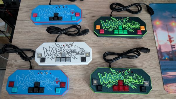 WASDPad+: Modern Kontroller a Commodore 64-hez
